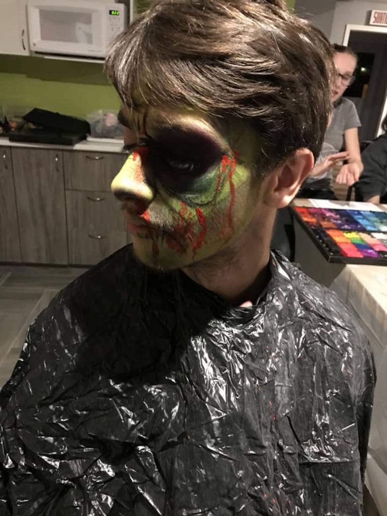 maquillage halloween