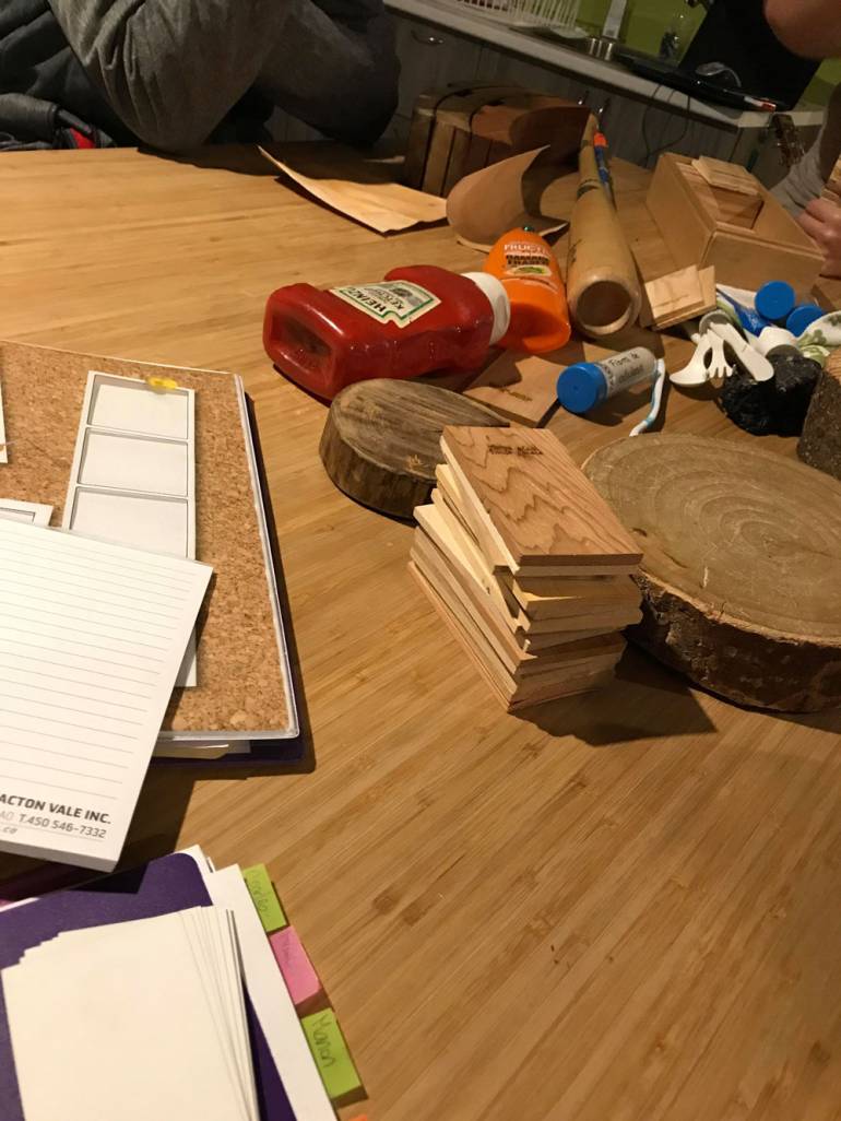 Atelier de bois