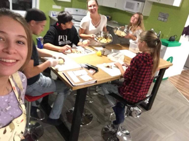 Atelier de cuisine