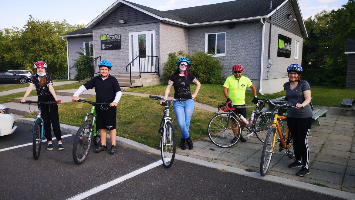 1er juin: 1ere journée du défi vélo en compagnie de Sébastien Marois