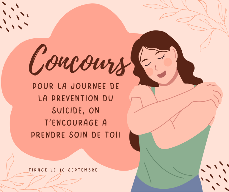 Concours pour la journée de la prévention du suicide
